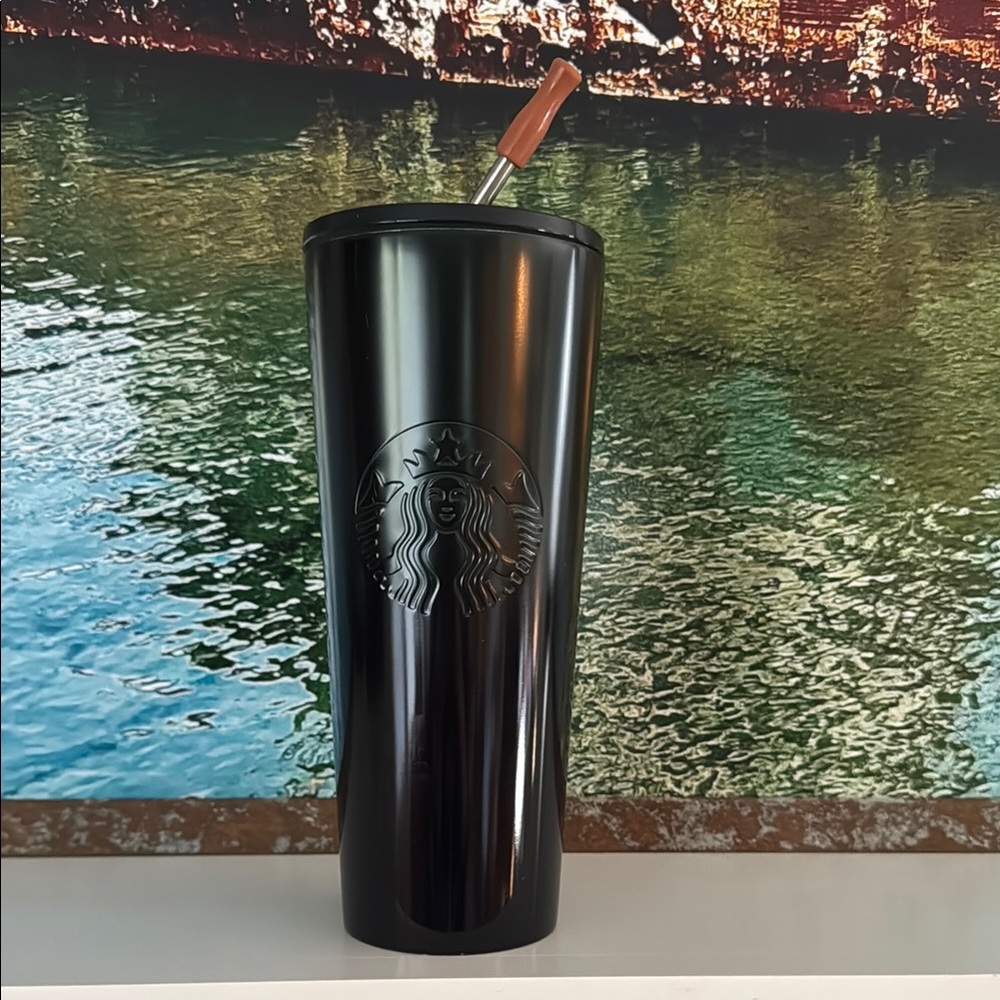 Starbucks Dark Green 24oz Stainless Steel Tumbler Cup 2020